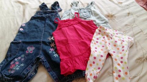 3-6 month girls clothing