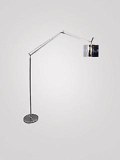 Eurolux FL100 Floor Light Angle-Poise Satin Chrome with Silver Shade Retail: R4700. Our Price:R 2500