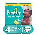 Pampers active baby dry - Size 4