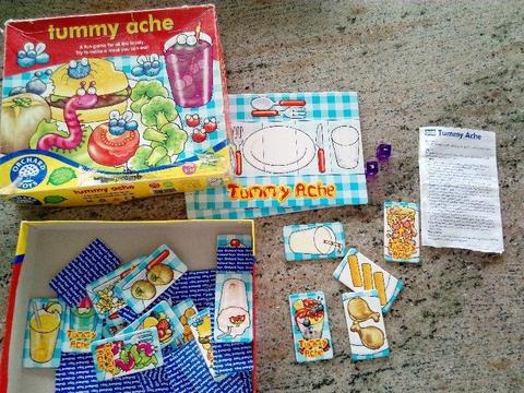 Orchard Toys Tummy Ache Board Game - educational toys/ family fun / winter indoor play