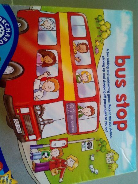 Orchard Toys Bus Stop Board Game Excellent Used Condition Age 4-8yrs