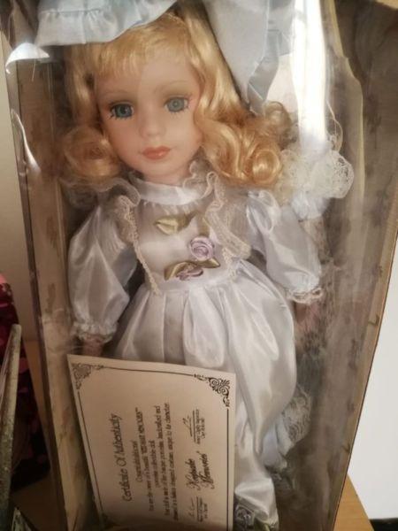 Collectors item porcelain doll