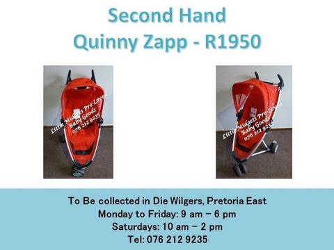 Second Hand Quinny Zapp (Non recline able)