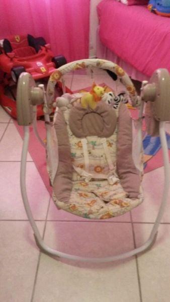 Baby swing-- good condition
