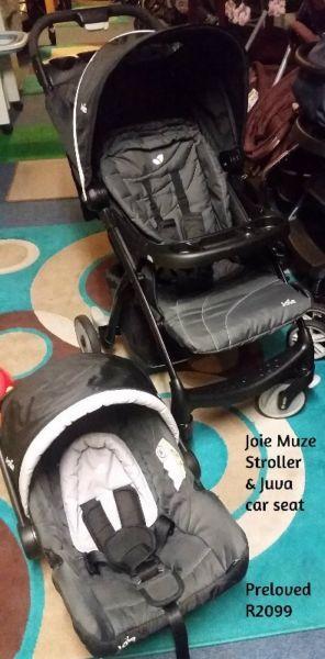 Joie Muze Stroller & Juva Car Seat