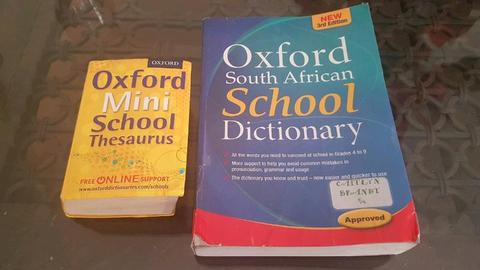 Oxford School Dictionary and Thesaurus