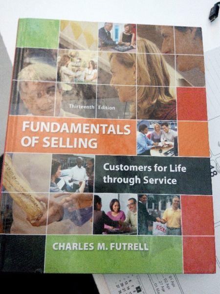 Fundamentals of Selling ISBN:9781259060557 Futrell, C.M. McGraw-Hill 13thED 2014