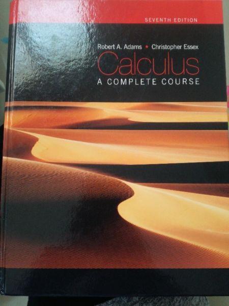 UKZN Calculus Textbook for sale