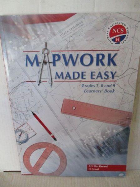 Mapwork made easy;Learner's Book;Grades 7,8 and 9-A.D.Blackbeard/D.Grant