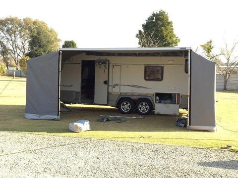 Elegance Caravan side pannel tents