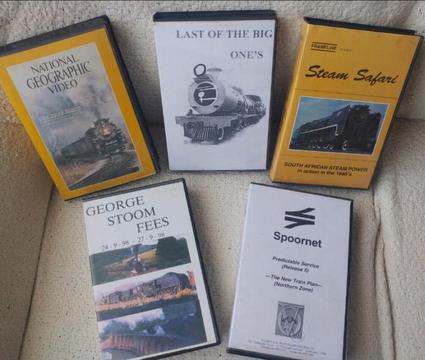 Collectable Train VHS Videos