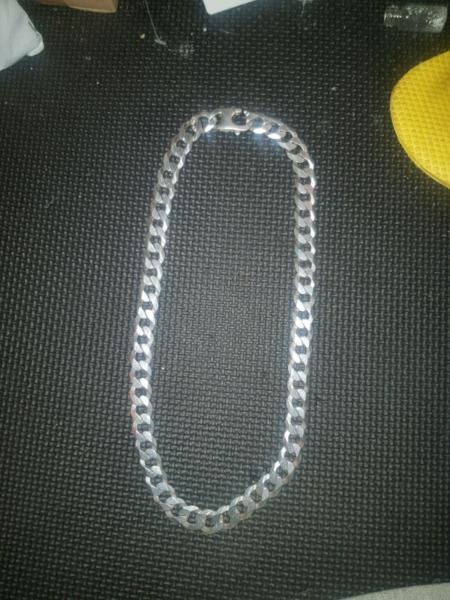 Mens 925 sterling silver chain