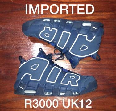 Nike Air More Uptempo ‘96 “Obsidian” - 100% Authentic - Imported - UK12