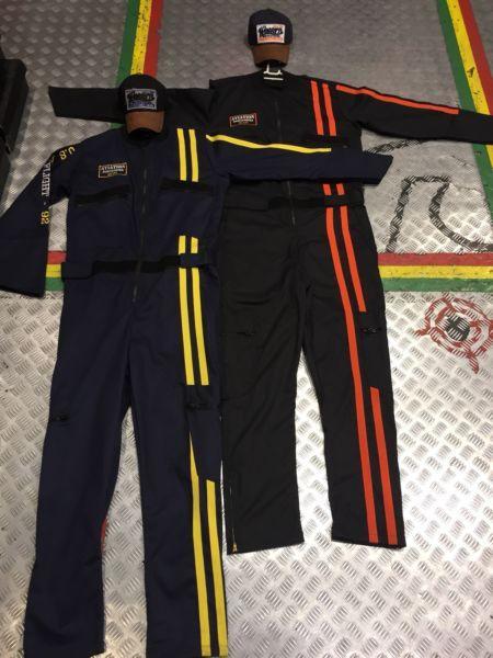 Pilot flight suits