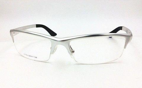 Sports Half Frame Optical or Prescription Sunglasses frame - Aluminum Magnesium (NEW)