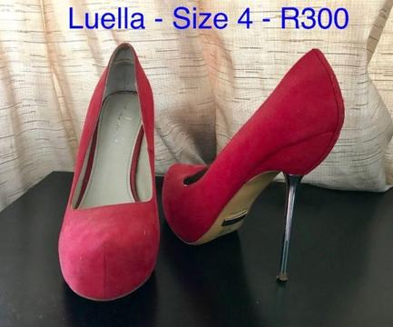 Ladies Designer Heels - Size 4, 5, 6