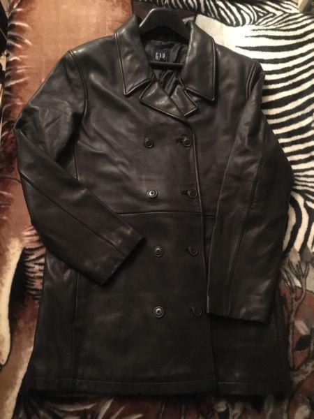 GAP real leather jacket