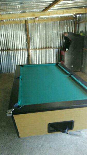 Coin operated pool tables wanted