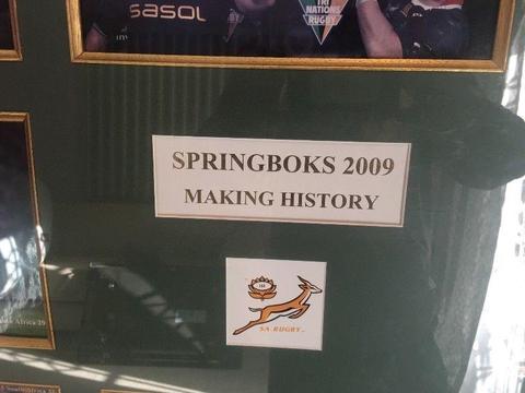 Springbok Rugby Memorabilia