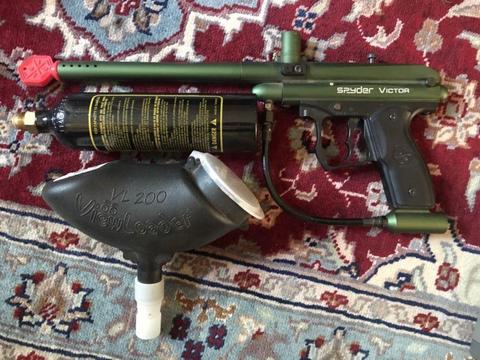 Paint ball gun in mint condition