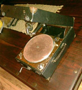 Antique grammophone