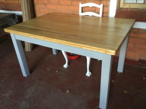 Hey Judes for funky tables! Grey legged cool table