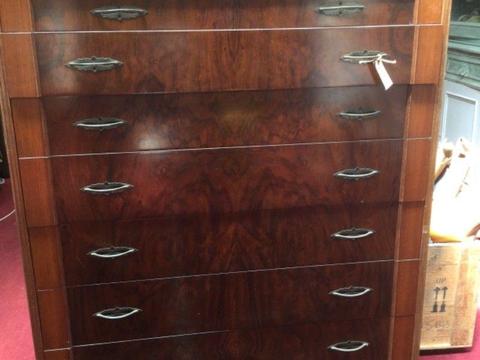 Tallboy antique chest of drawers R1999