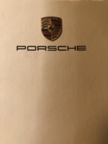 Porsche book holder