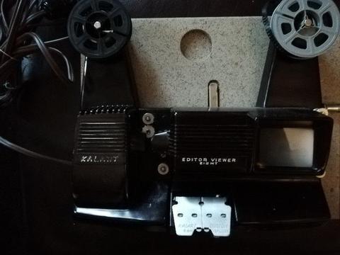 Kalart Vintage 16MM Reel Splicer and Viewer (Bakelite)