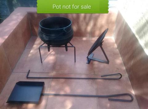 Potjie handle's tripods ect