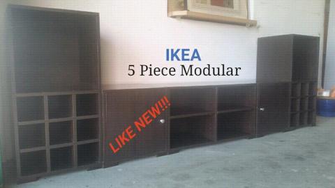 ✔ IKEA 5 Piece Modular Plasma Unit