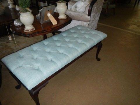 deep buttoned ottoman coffee table