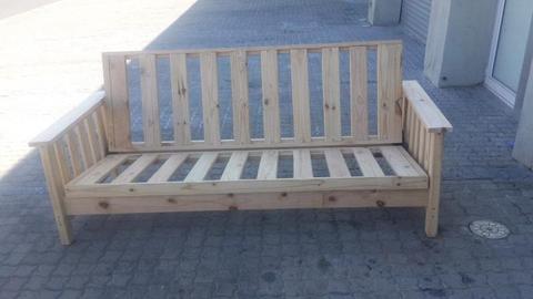 Solid Pine Sleeper couch
