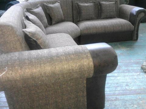 New curved lounge suite