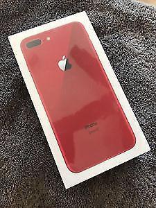 Special Edition 256GB Red iPhone 8 Plus Brand New Sealed In The Box + All Accessories & Warranty