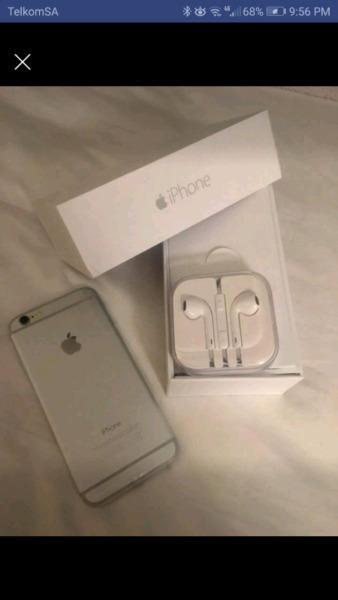Silver iPhone 6 16 gig