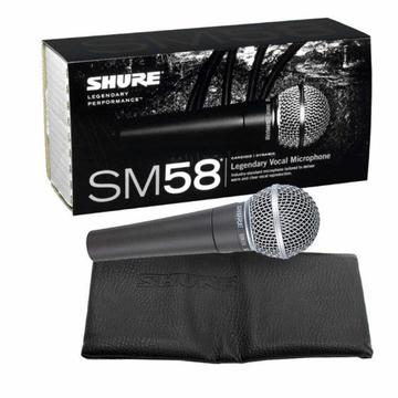 Shure SM58LC corded microphone,NEW