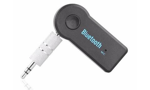 Bluetooth 3.5mm Audio Receiver Adapter with Hands Free Microphone A2DP