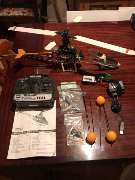 E sky Honey Bee King II professional radio controlled helicopter