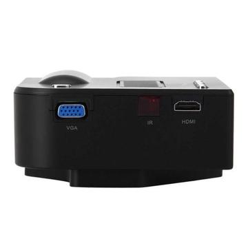 UC28 Portable LED Projector Cinema Theater Support PC&Laptop With VGA/USB/SD/AV/HDMI Input