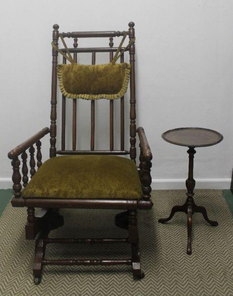 Antique Stick-back rocking chair - R1,250.00