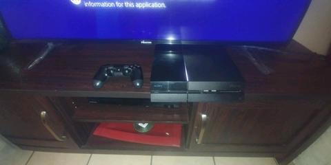 PS4 with game for sale