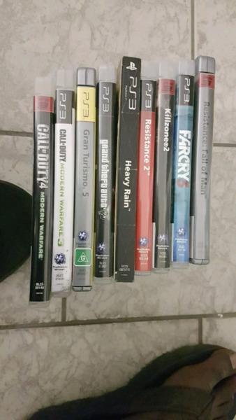 Ps3 with 9 games
