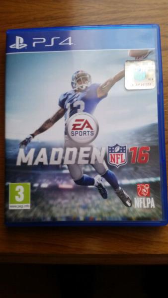 MADDEN NFL16 PS4