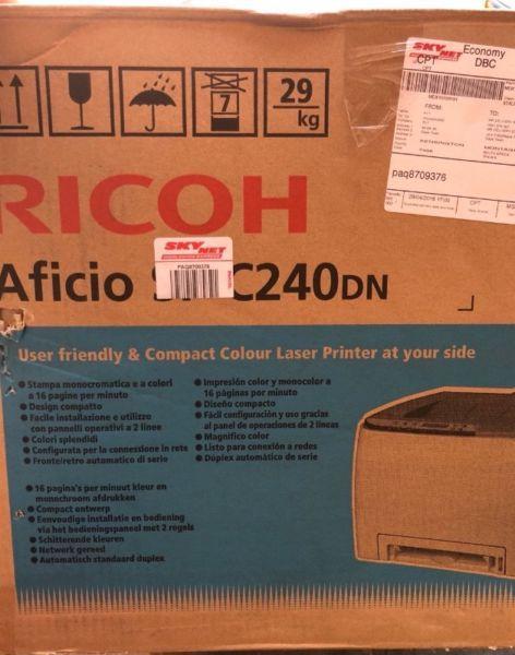 Ricoh SP C240DN Colour Laser Duplex Printer