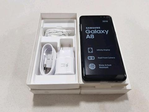 Brand New Samsung A8 - Black - 32gb