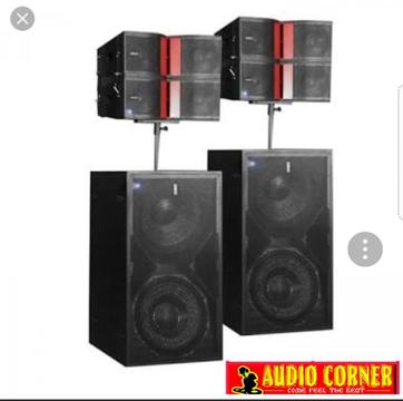Audio Center Linearray System New