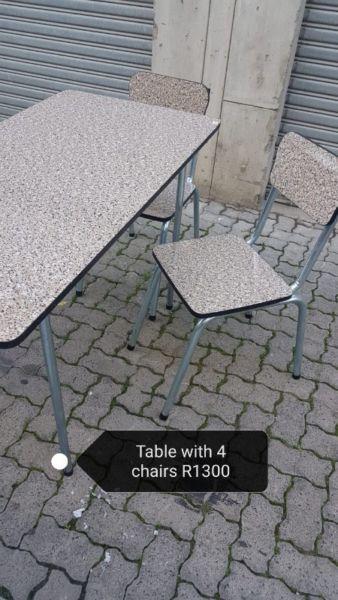 Immaculate Table with 4 chairs for Sale!!!
