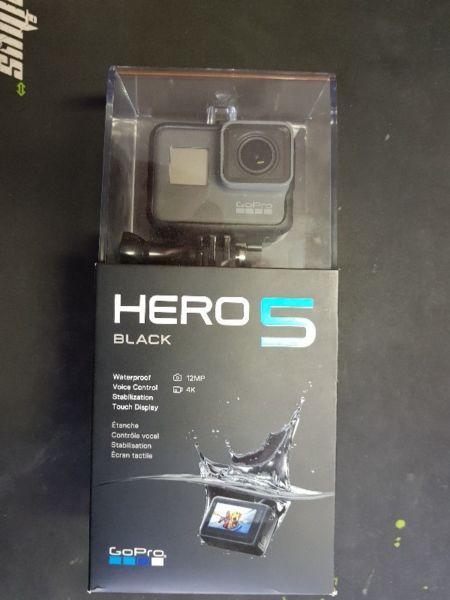 GoPro Hero 5 Black - New in Box