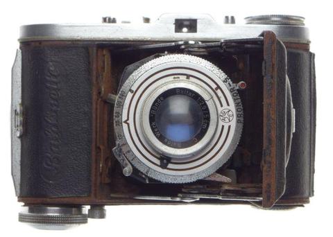 Balda werk Baltar 2.8 f=5cm vintage film camera for display 2.8/50mm folding type